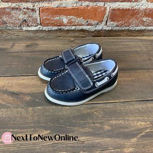 Toddler Boys Size 6 Carter's Archie Boat Shoes Navy Blue